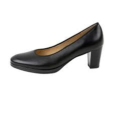 Ara 12-13436 Black Leather Pump