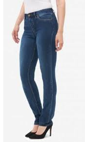 Tribal 52390 Retro Blue Straight Dream Jeans