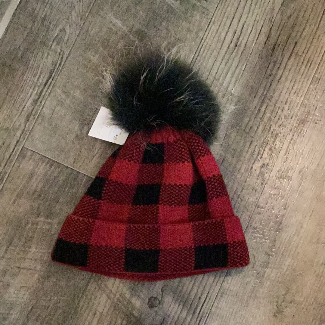 P.N.Y.C PNYSHANIA Adult Buffalo Plaid Hat