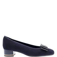 Ara 12-11884 Blue Suede Dress Shoe