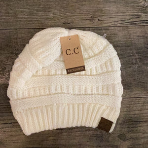 C.C Beanie Hat - 20A Knitted Hat