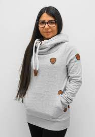 Wanakome Artemis 0702B Light Grey Pull Over Hoodie