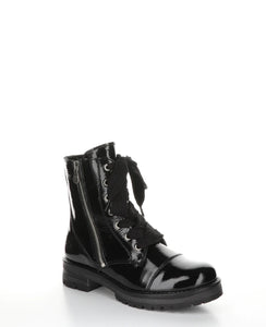 Bos & Co Paulie Black Patent Waterproof Boot