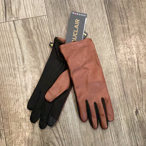 Auclair 7L032 Leather/Stretch Gloves