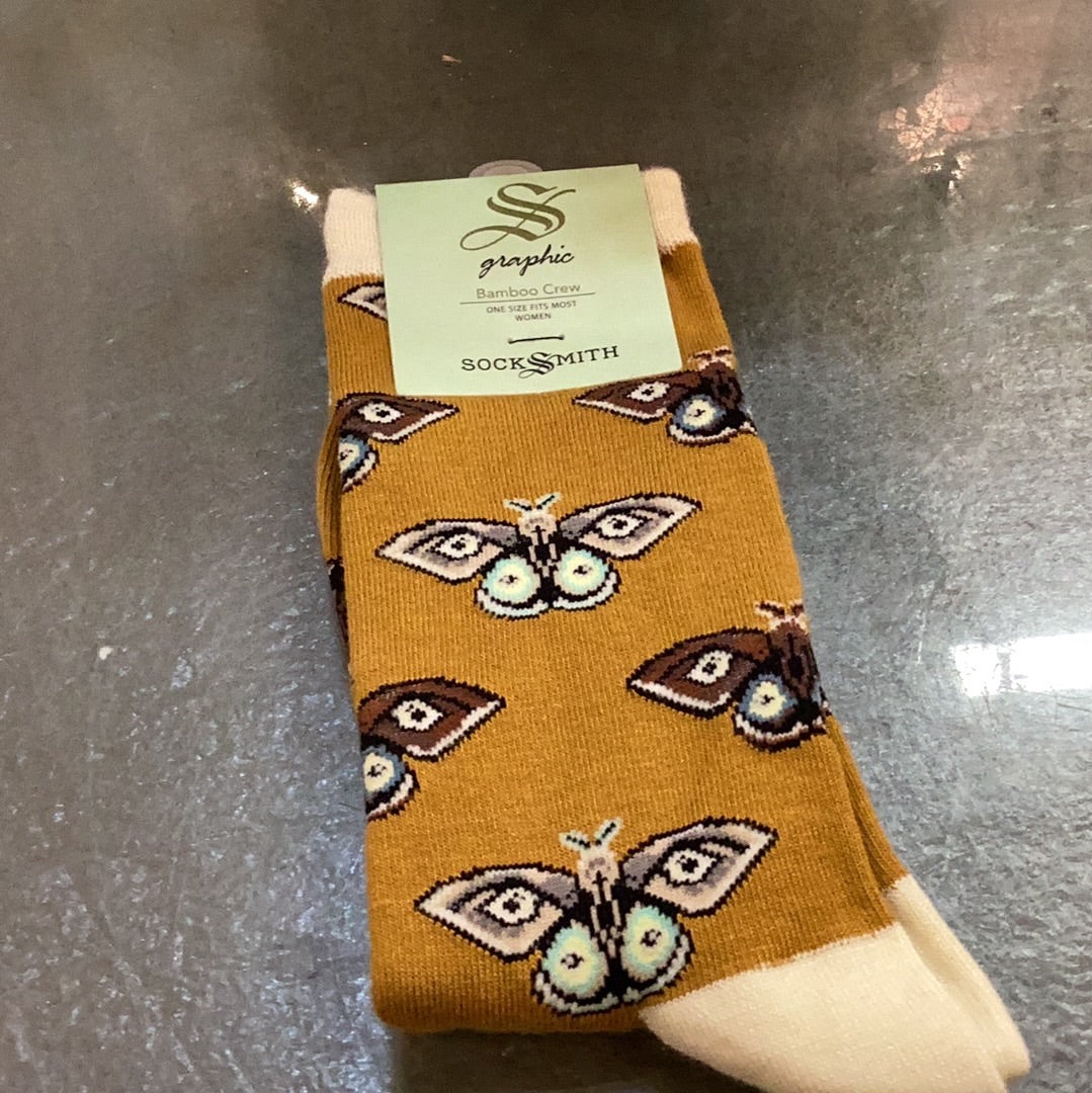 Sock smith WBN2325-GOL Moth socks