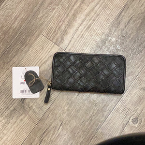 Milo 168 Leather Woven Wallet