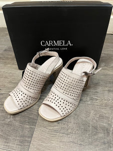 Carmela 160651 Hielo Cut Out Sling Back Solid Heel