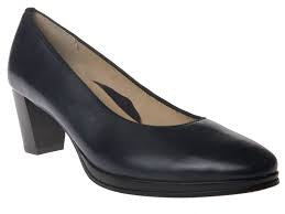 Ara 12-13436 Black Leather Pump