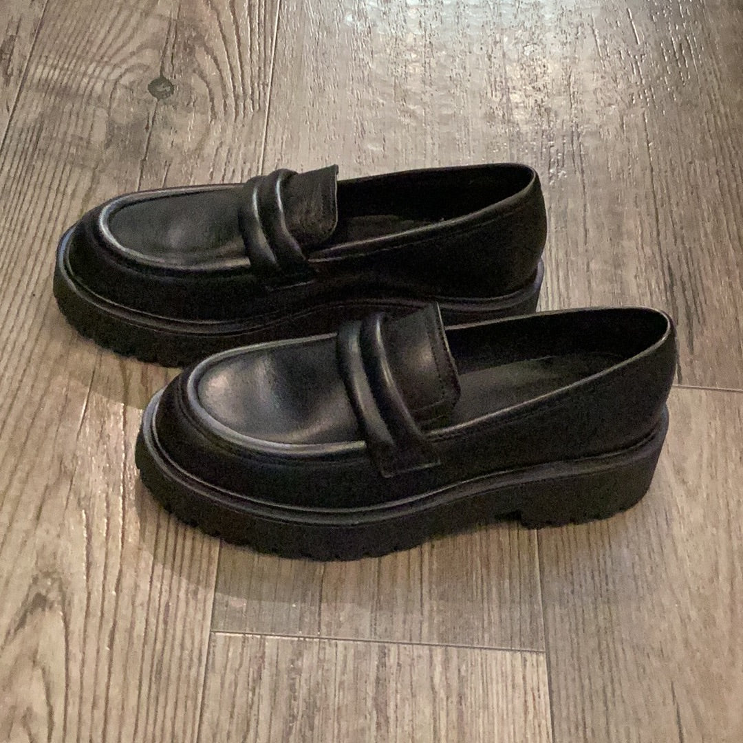 Ateliers Kennedy Black Loafer Shoe