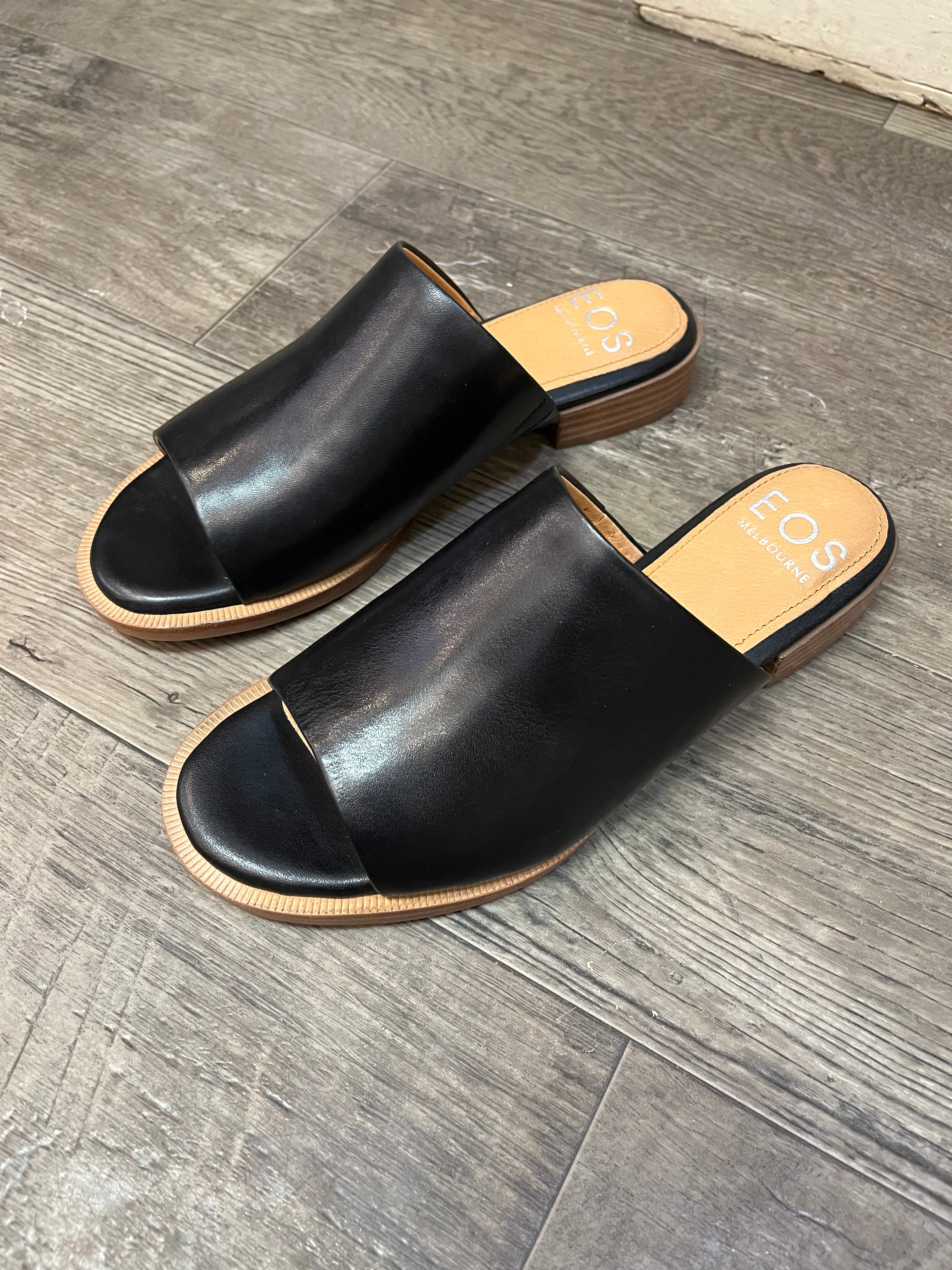 EOS Alla Leather Slide Sandal