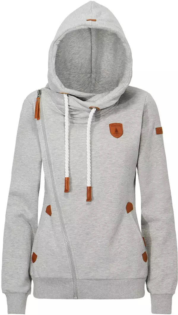 Wanakome Athena Light Grey Side Zip w/Hoodie