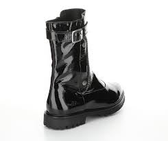 Bos & Co Bash Black Patent Waterproof Boot