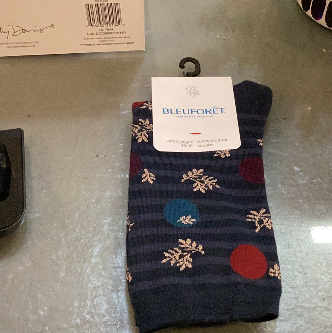 Bleuforet 6147 marine socks