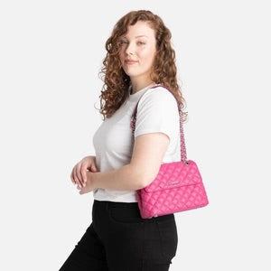 Lambert Penelope Quilted- 2-in-1 Vegan Leather Handbag