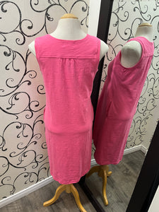 Simpli Zen 23415 Cotton Dress w/ Daisy Buttons