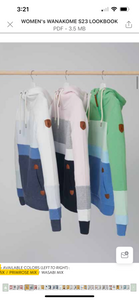 Wanakome Suzon Prime Rose/Grey Mix Hoodie