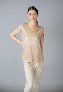 Elissia MCK3953 Tobacco T-Shirt Top