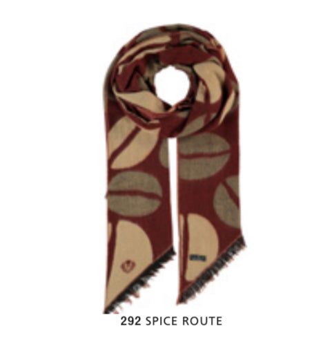 Fraas 642007 Double Face Coco Bias Scarf