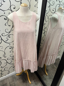 Me & Gee 24-9912 Rose Tank Dress w/ Flouce