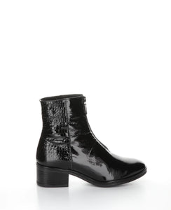 Bos & Co Jordon Black Patent Croco Winter Boot