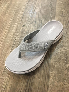 Skechers 140037 On The Go Grey Sunny Thong