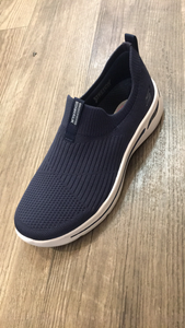 Skechers Go Walk Arch Fit Iconic Navy Shoe